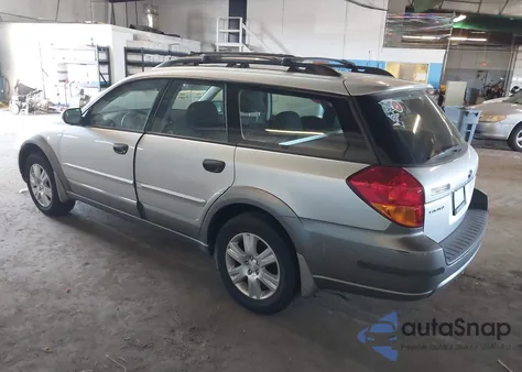 2005 Subaru Outback 2.5I из США, поврежденный, VIN 4S4BP61C857301030